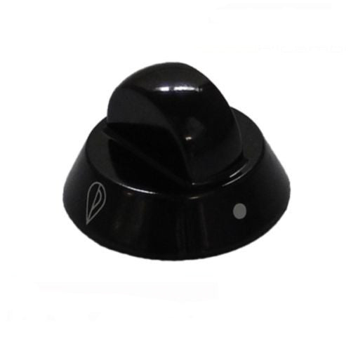 Manopola cucina gas piano cottura Ariston colore nera attacco