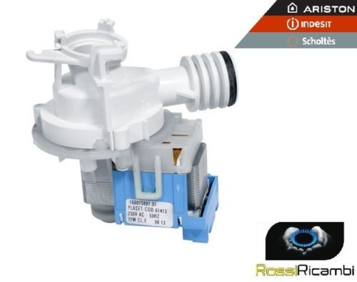 Pompa scarico lavatrice Ariston Indesit filtro - - originale