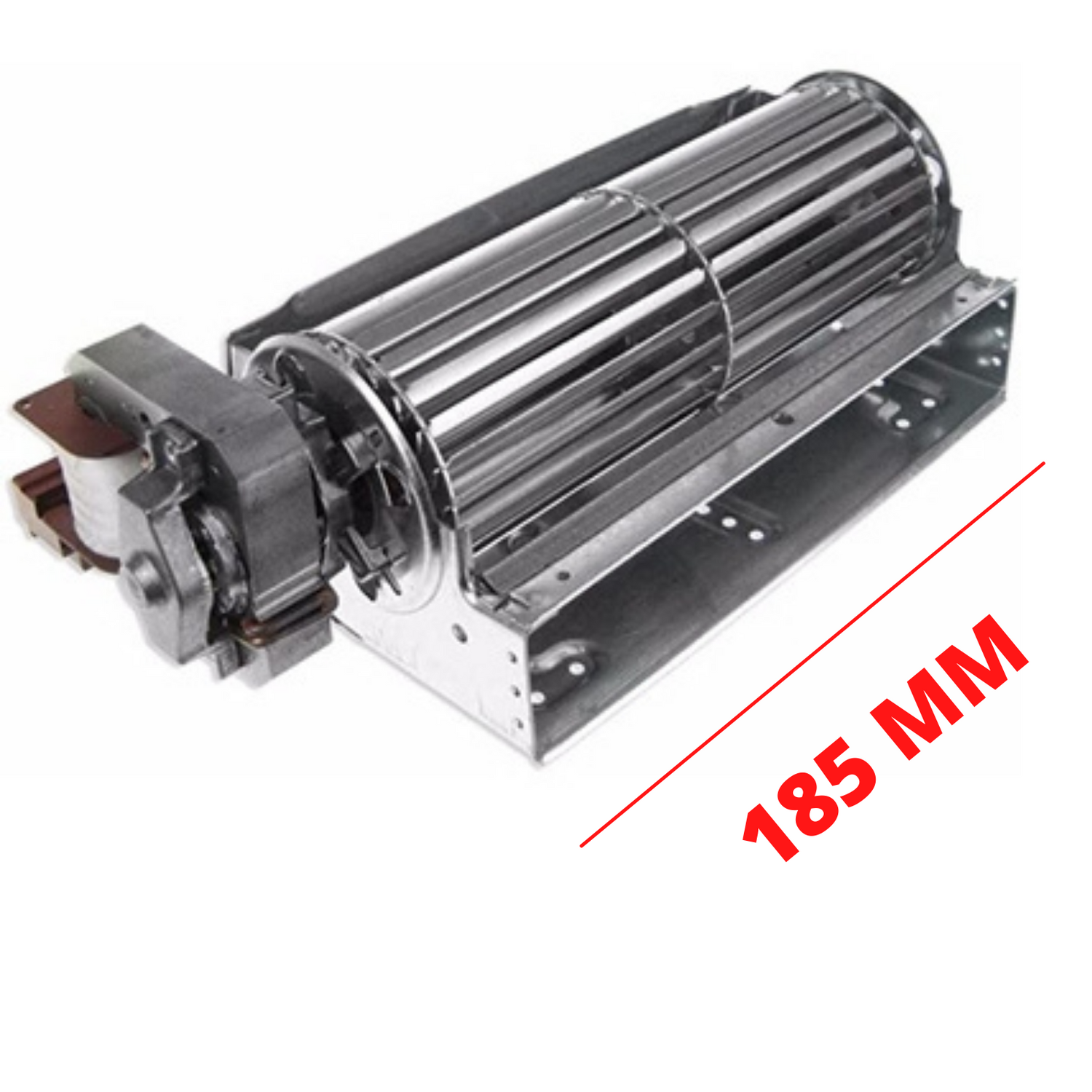 Ventola tangenziale motore sinistro per forno e frigorifero 25 watt