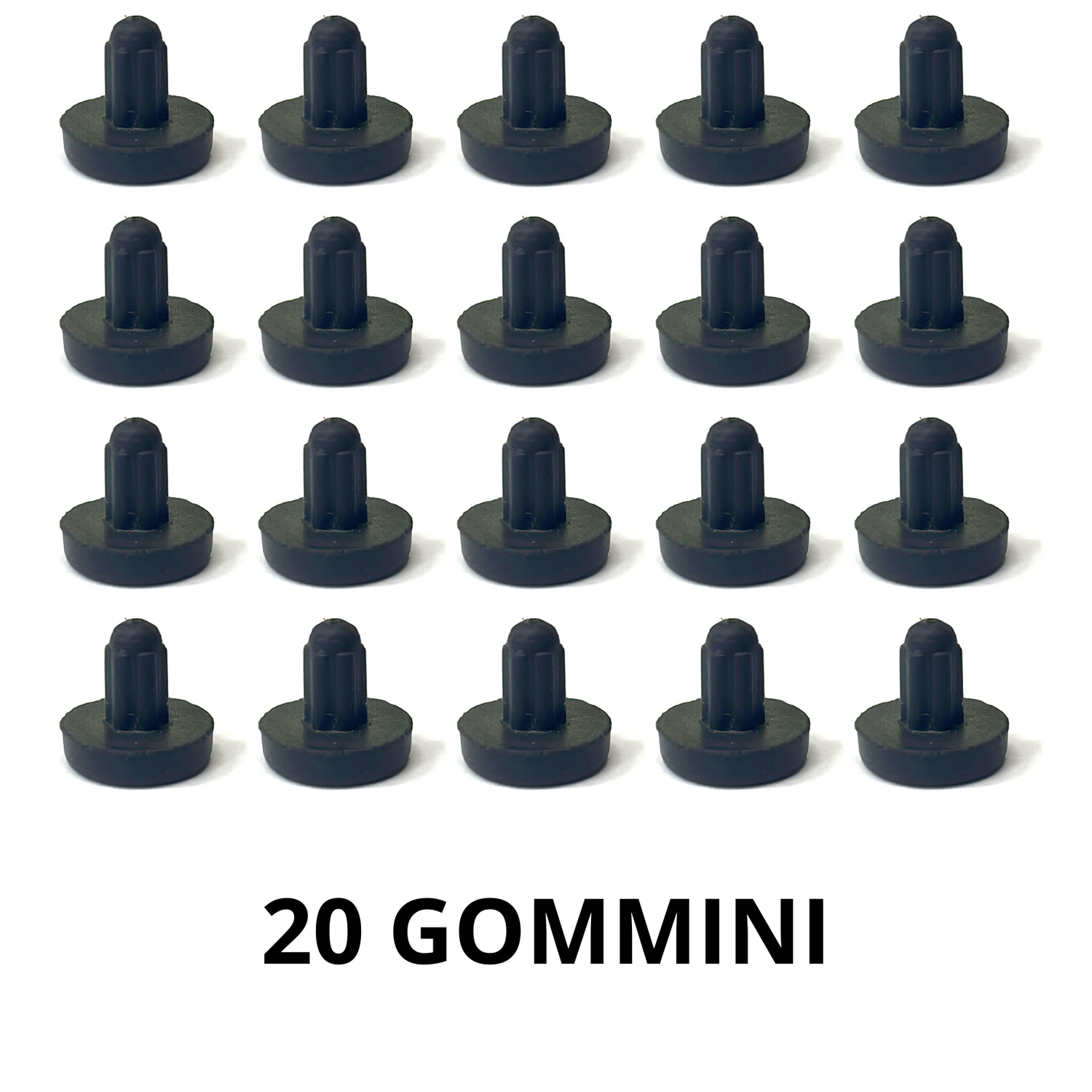 Kit 20 Gommini Antigraffio Griglia Piano Cottura Rex Electrolux Cucina
