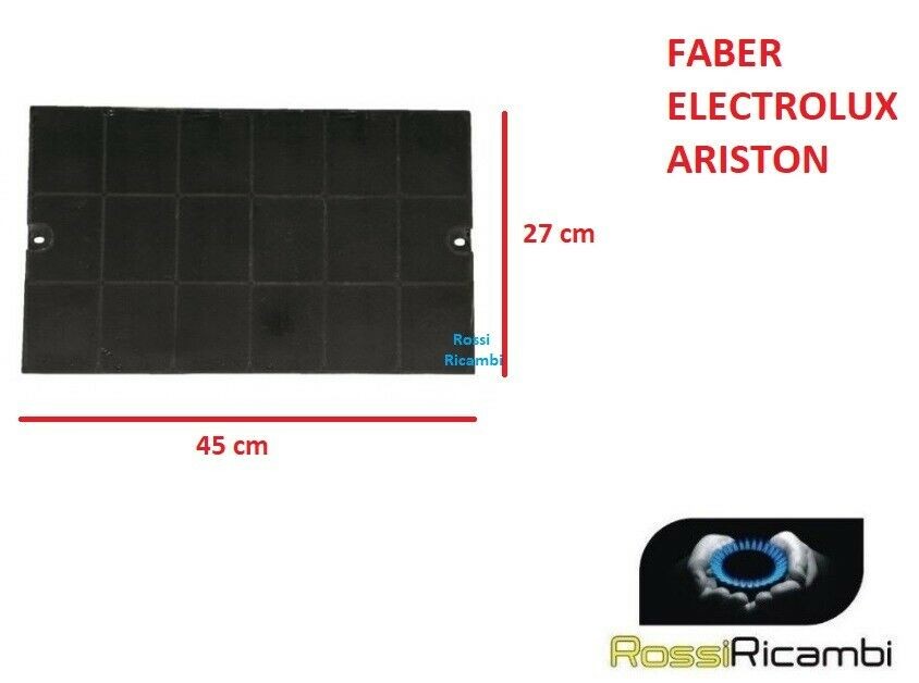 Filtro cappa carboni attivi Faber Ariston Electrolux