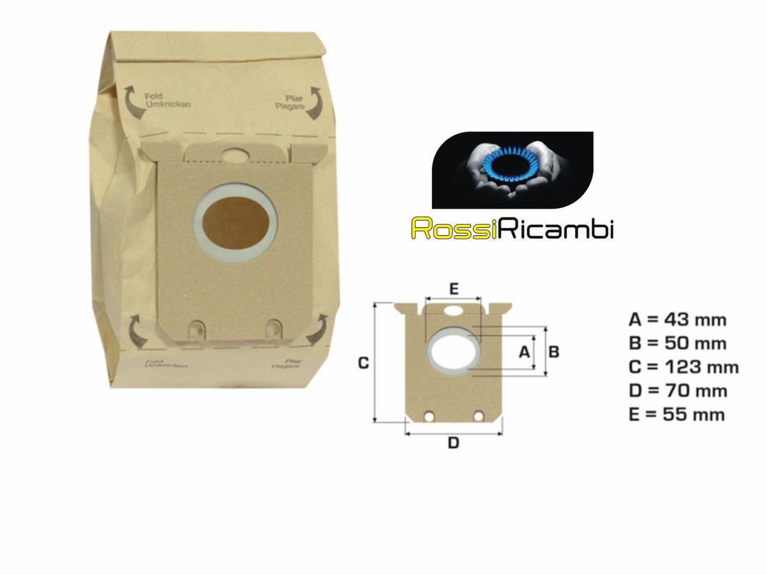8 sacchetti aspirapolvere Philips modelli PERFORMER - HOME HERO - POWERLIFE