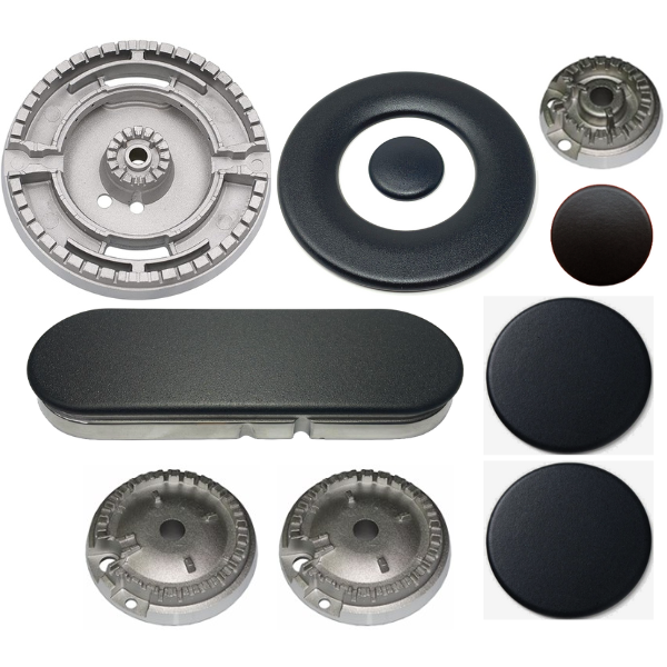 Bruciatori + spartifiamma opachi per piano cottura Franke Opera kit e singoli
