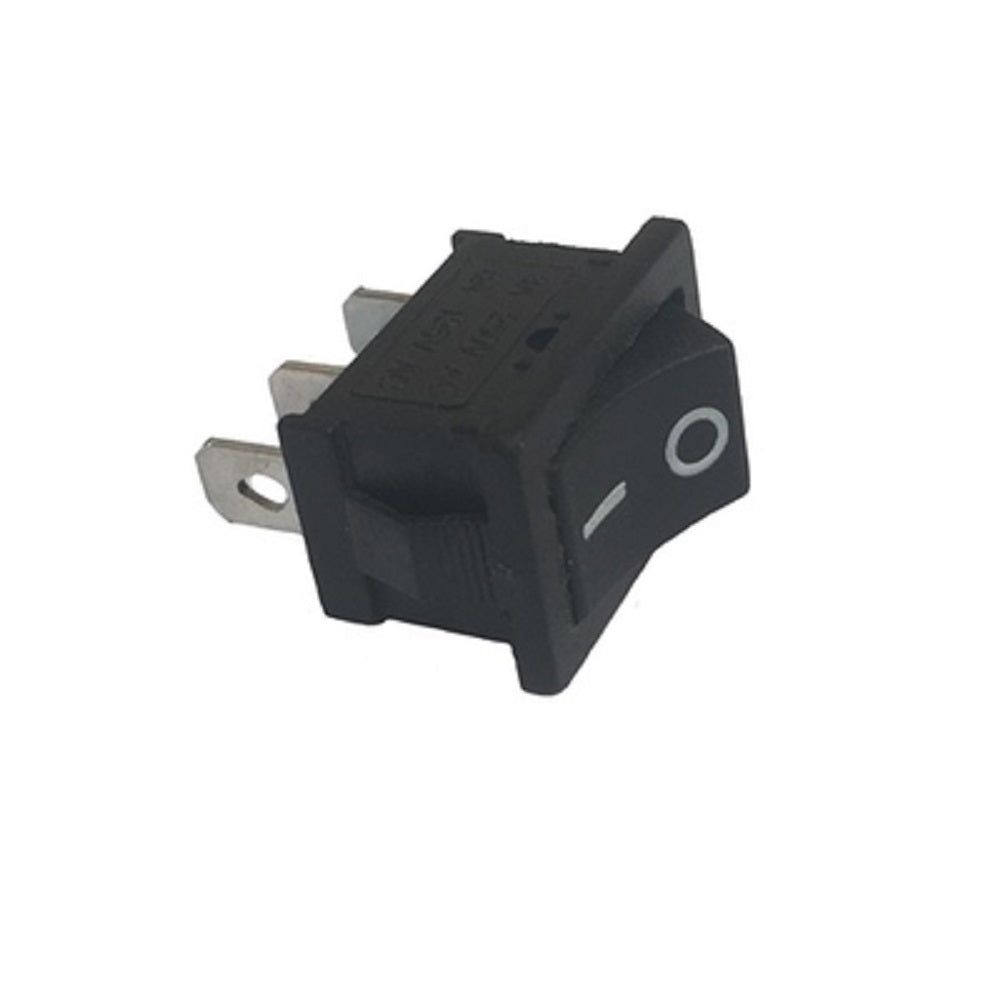 Deviatore da incasso nero 10 A - cava - 3 faston