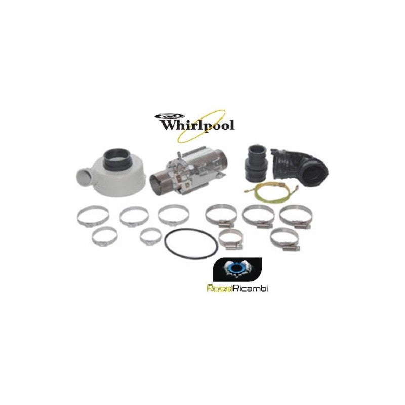 Resistenza lavastoviglie Whirlpool Ignis kit corpo pompa
