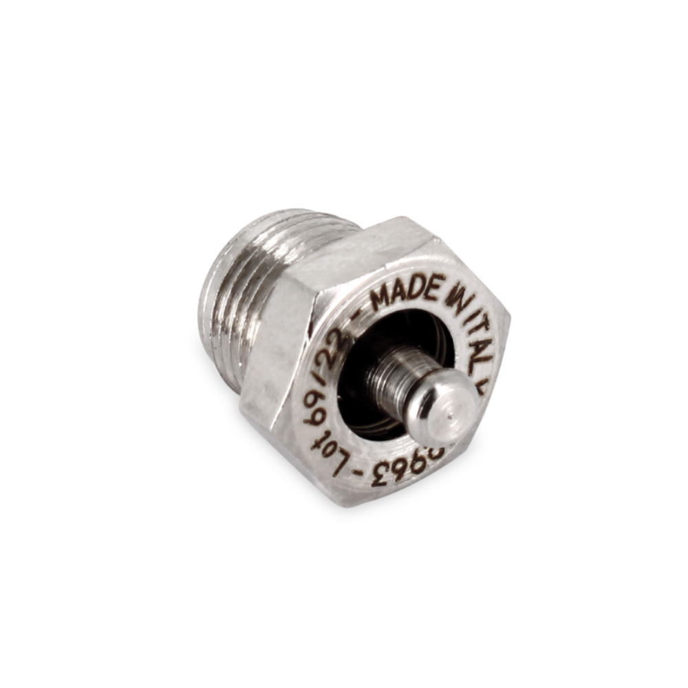 Valvola sicurezza inox ricambio bialetti moka brikka restyle mukka mm 9