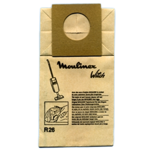 8 sacchetti per aspirapolvere Moulinex per i modelli WITCH