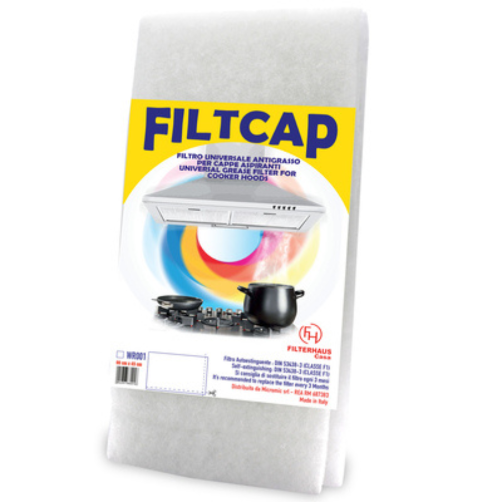 Filtro per cappa antigrasso panno autoestinguente