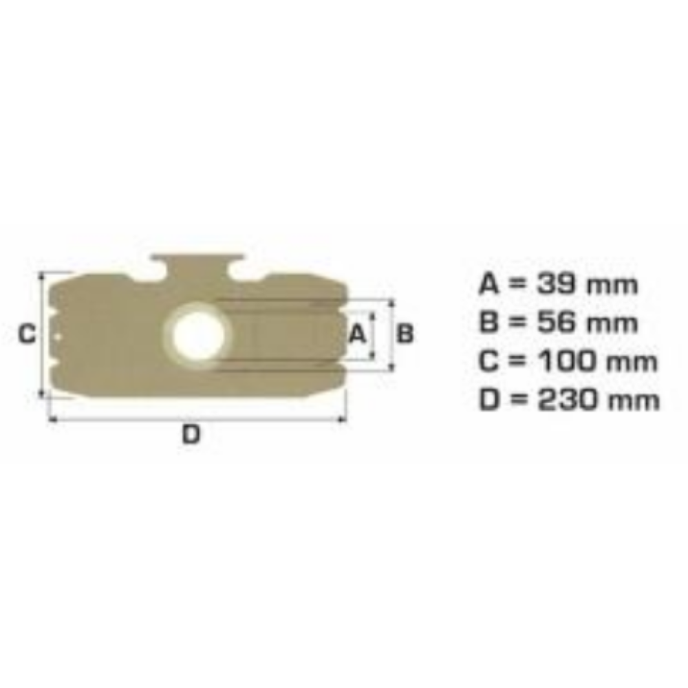 5 sacchetti aspirapolvere AEG exclusiv 5020 - 5200
