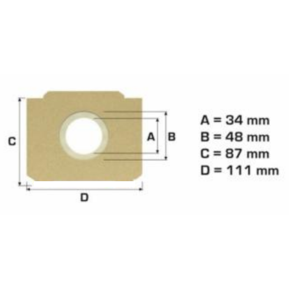 8 sacchetti aspirapolvere AEG vampyrino s electronic sx electronic color