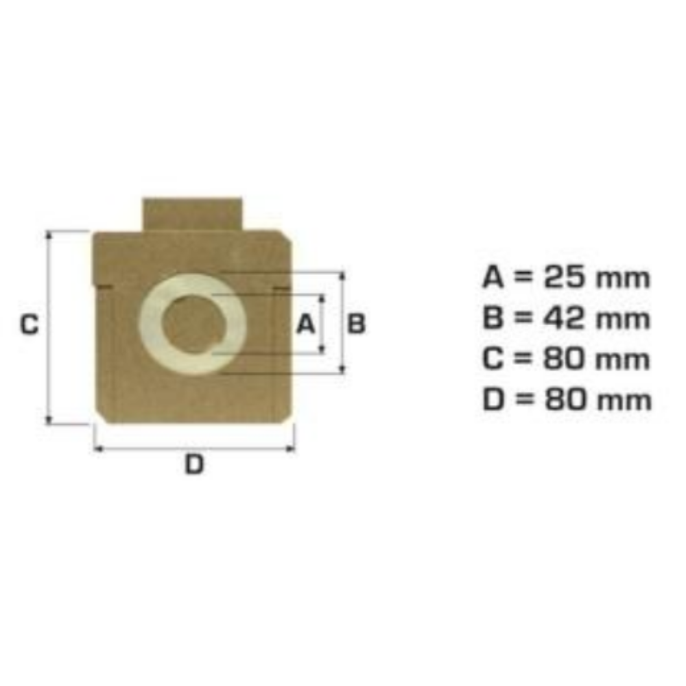 8 sacchetti scopa elettrica Tornado Coccodrillo TO dal modello 34 al 37