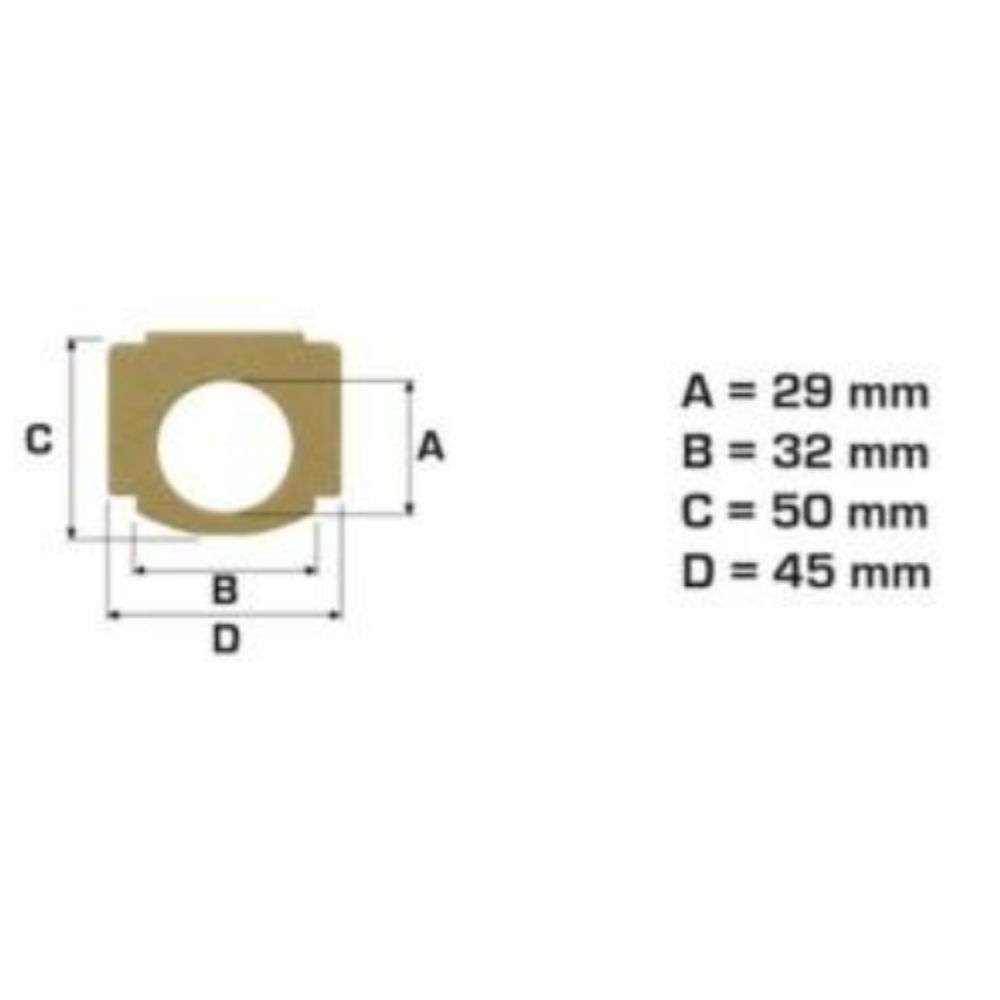 8 sacchetti aspirapolvere scopa elettrica 100 Gradi Fiseldem 603-605-606