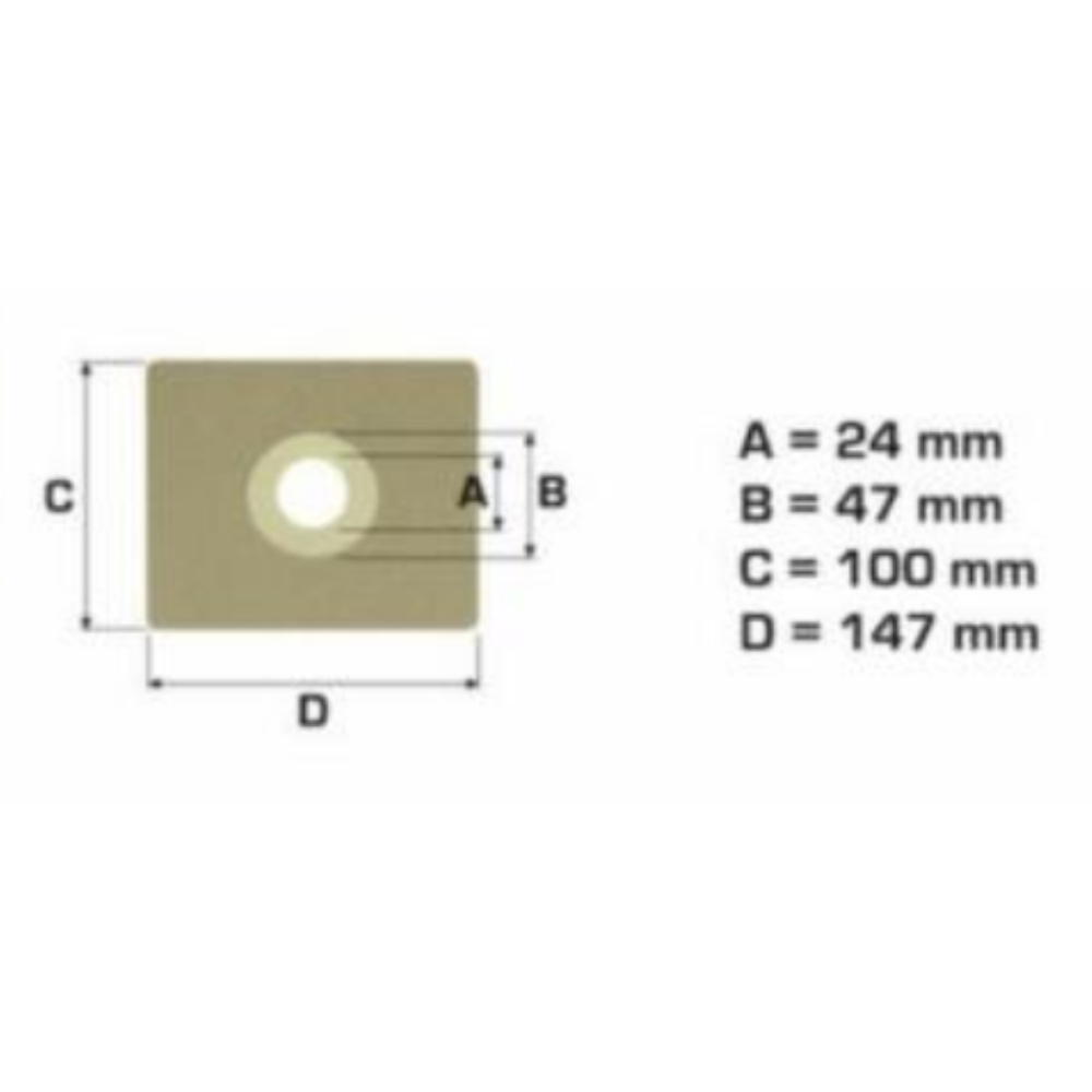 8 sacchetti aspirapolvere Clatronic modello BS1268