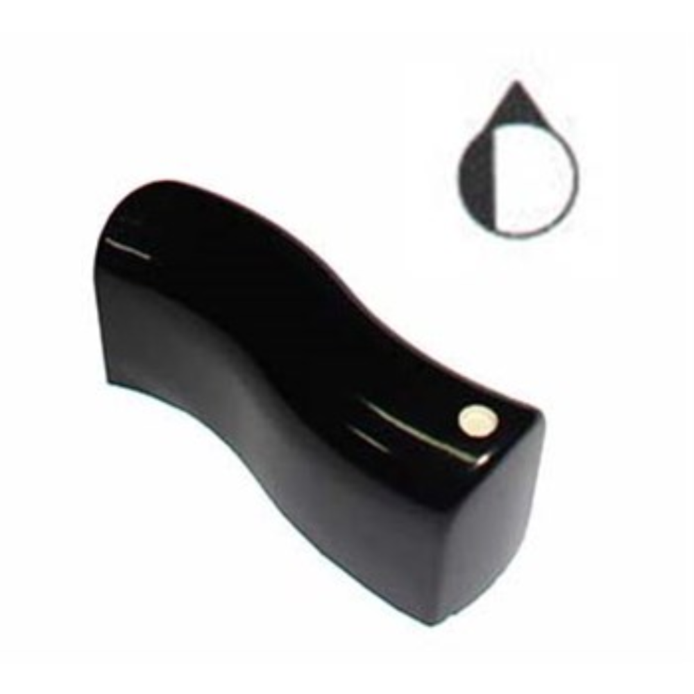 Manopola gas piano cottura cucina Star nera passo