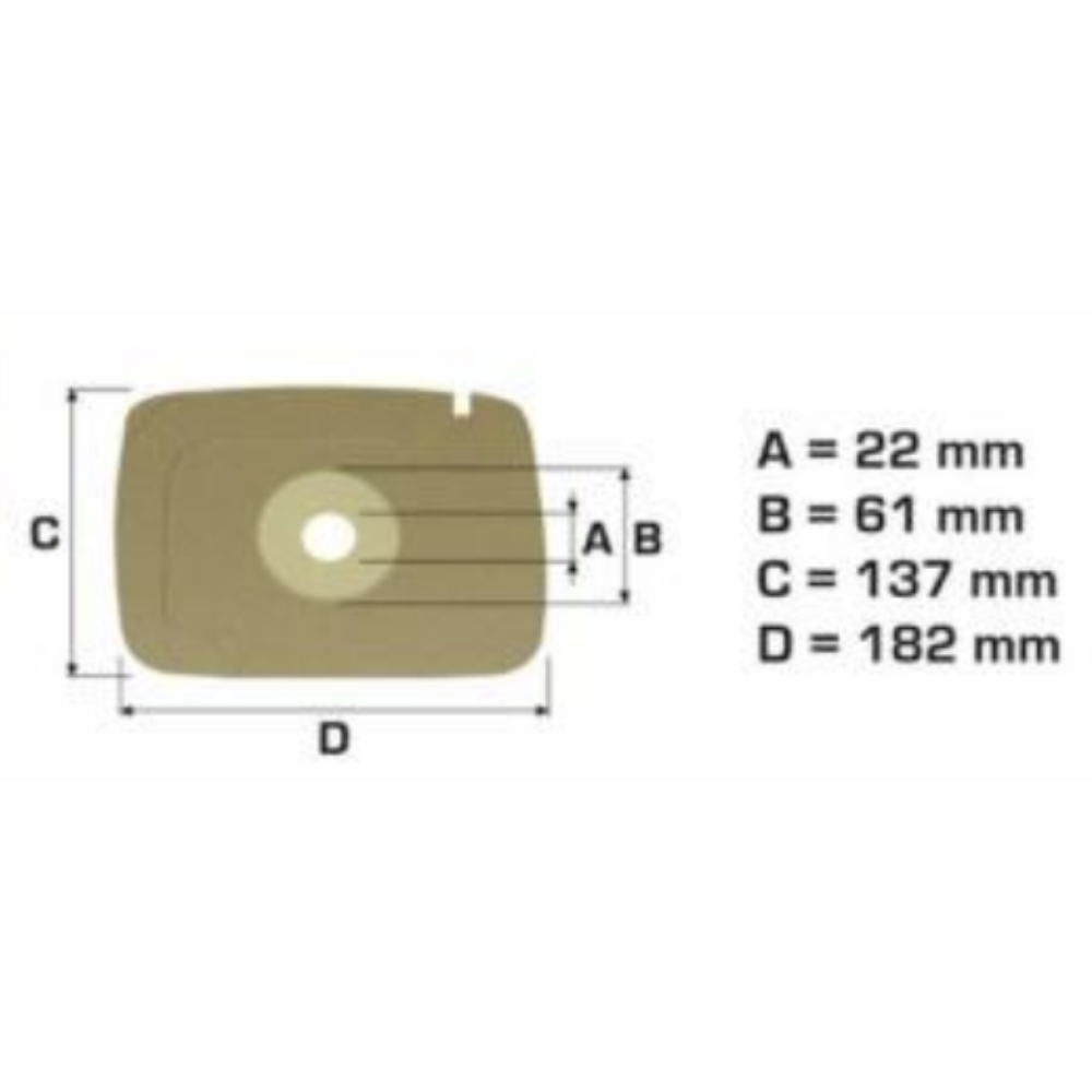 5 sacchetti aspirapolvere Lux per i modelli LUX 1 - D800 - D820 - D899 - LX10