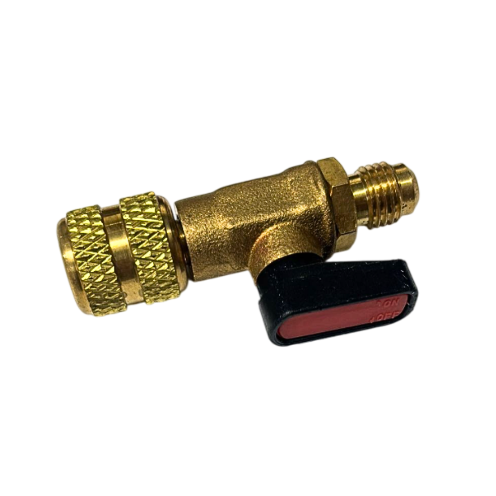 Rubinetto per bombola a gas 1/4 femmina X 1/4 maschio