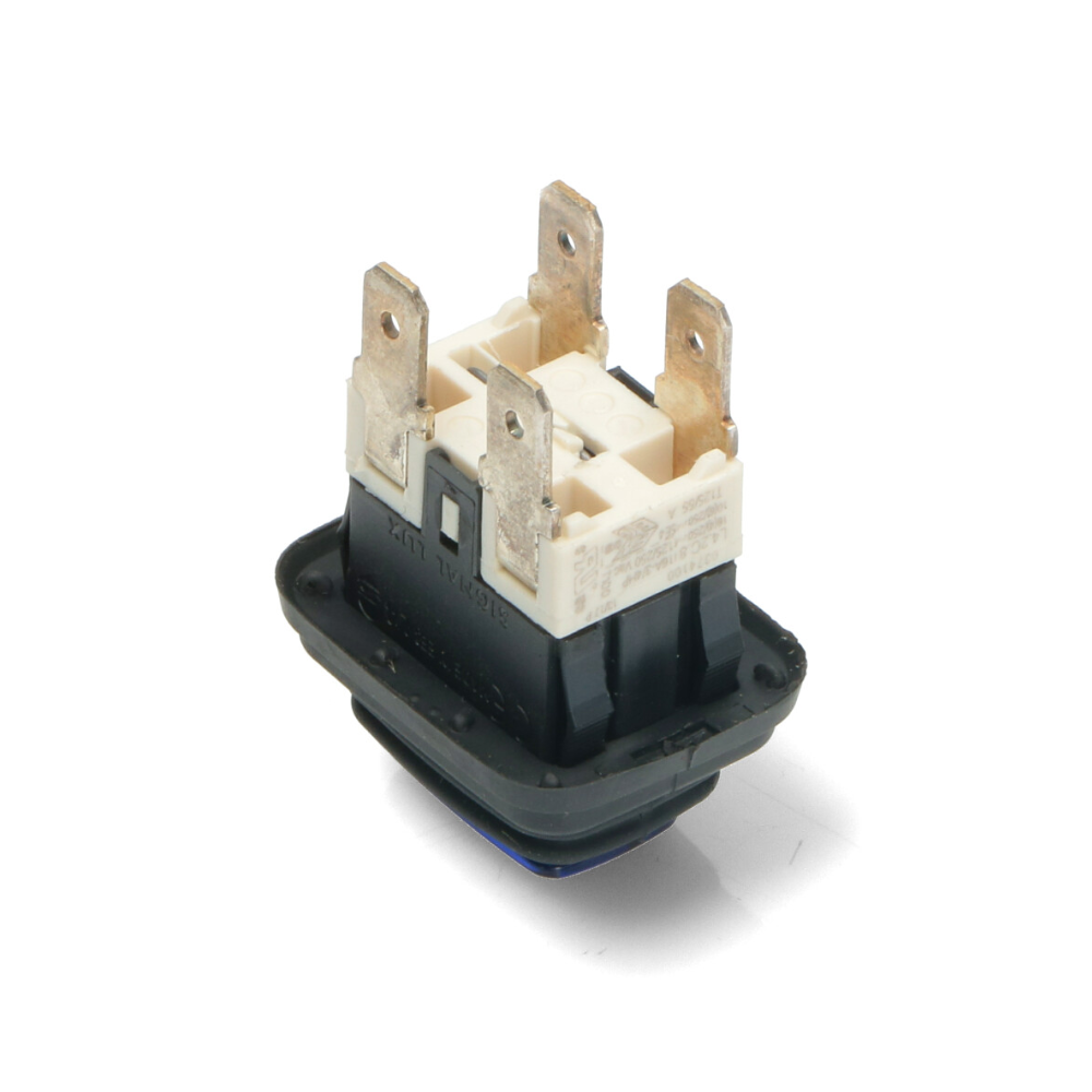 Pulsante bipolare spia blu Didiesse Frog ricambio originale FR004
