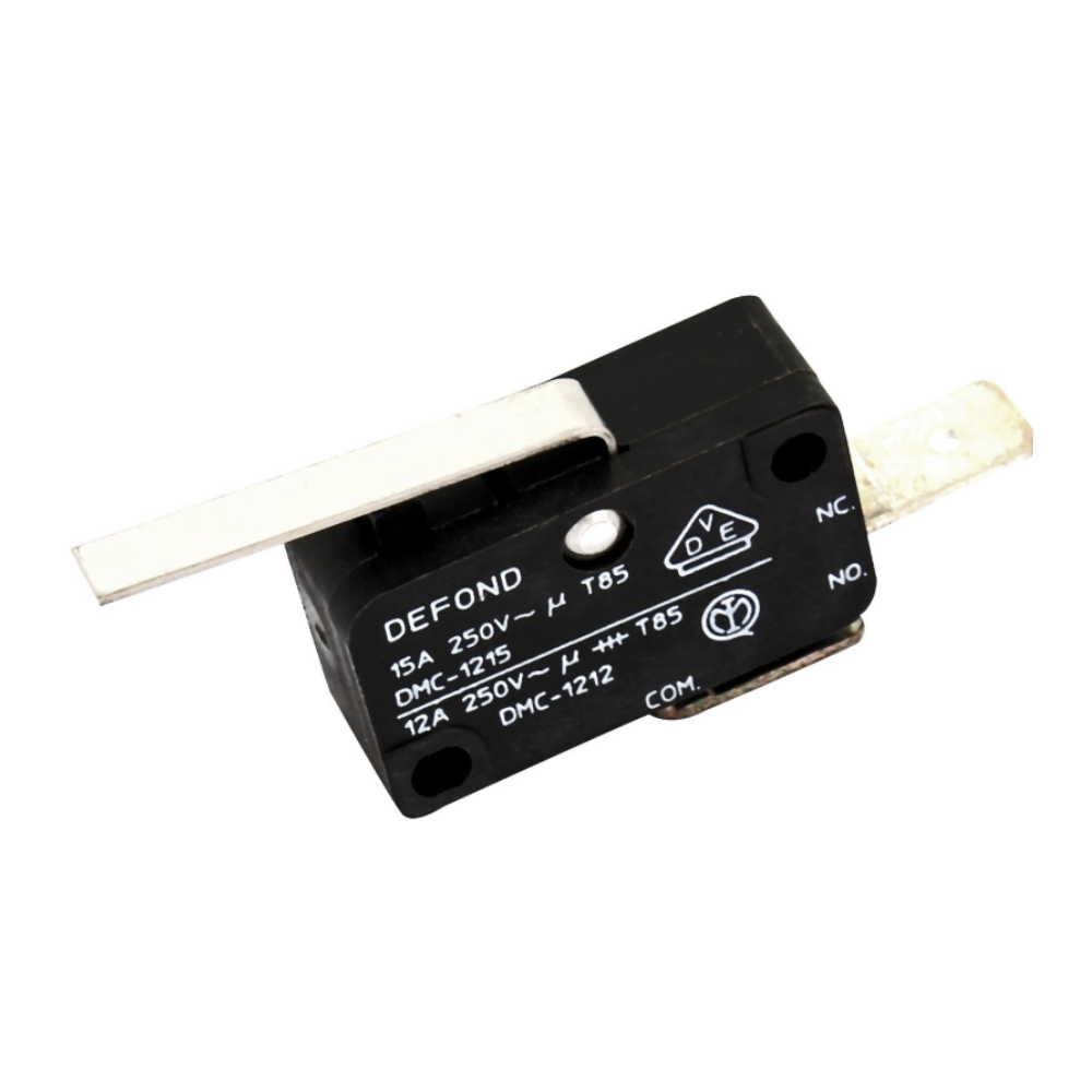 Ricambio micro interruttore micro pulsante con leva dmc-1212 15 amp 250 volt 2 faston