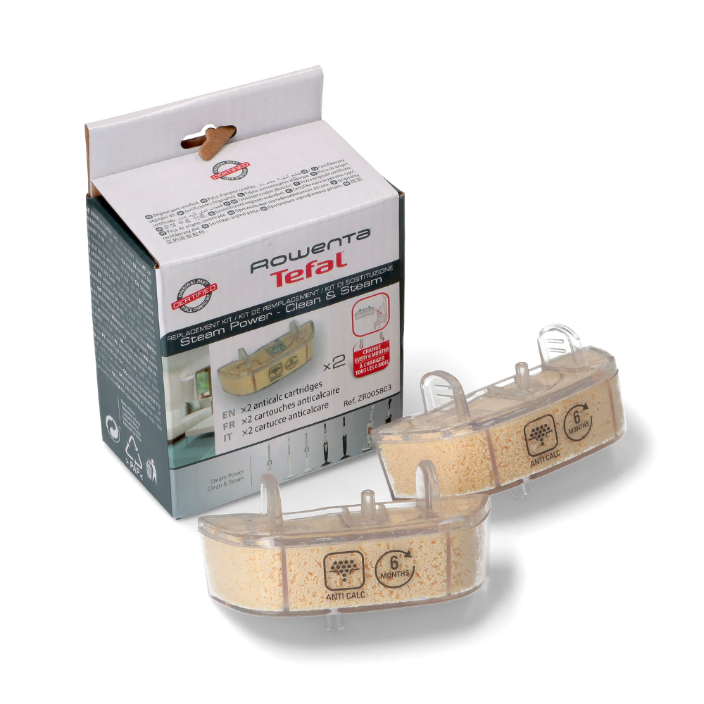 2 filtri anticalcare per pulitore a vapore Rowenta ricambio originale