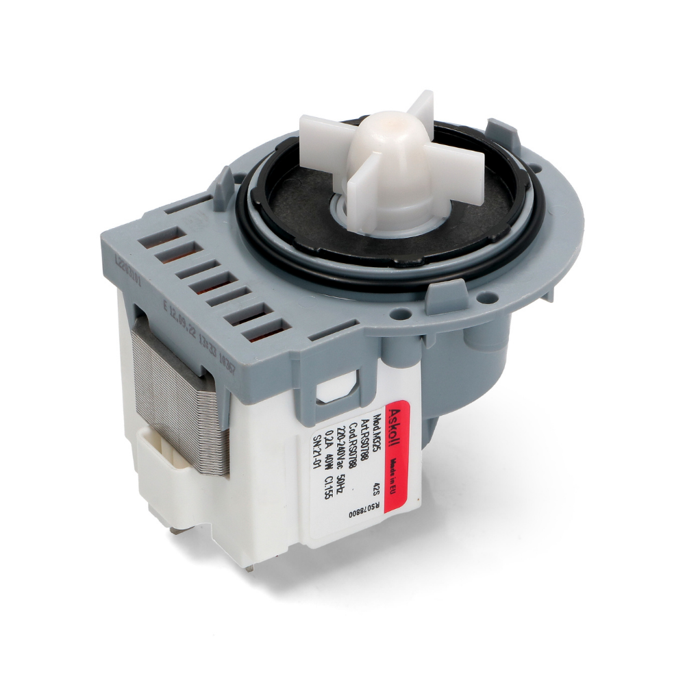 Pompa scarico lavatrice Askoll 40 W universale Ariston Rex Candy Whirpool Beko