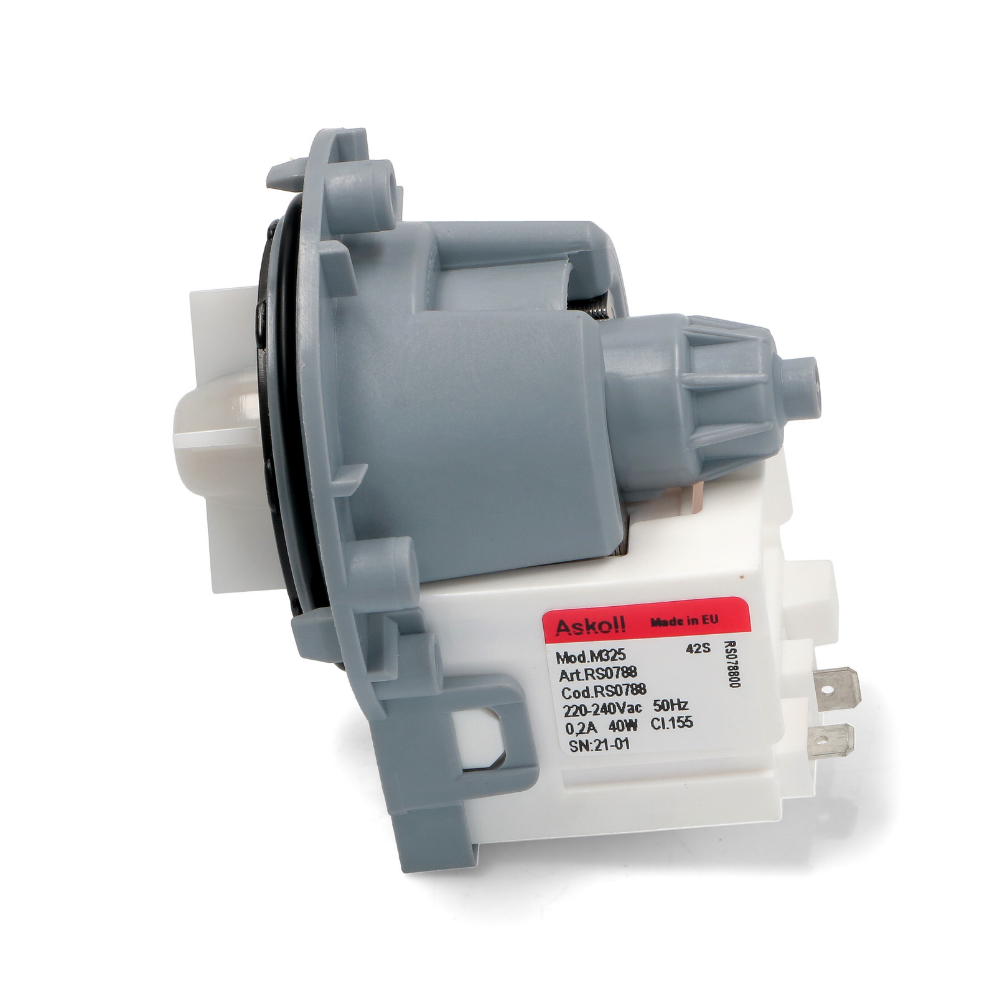 Pompa scarico lavatrice Askoll 40 W universale Ariston Rex Candy Whirpool Beko