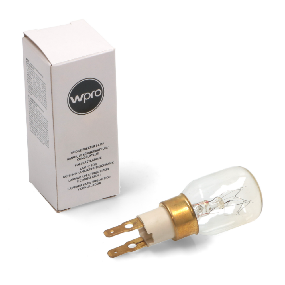 Lampadina per frigorifero congelatore 15 W Whirlpool Wpro ricambio originale