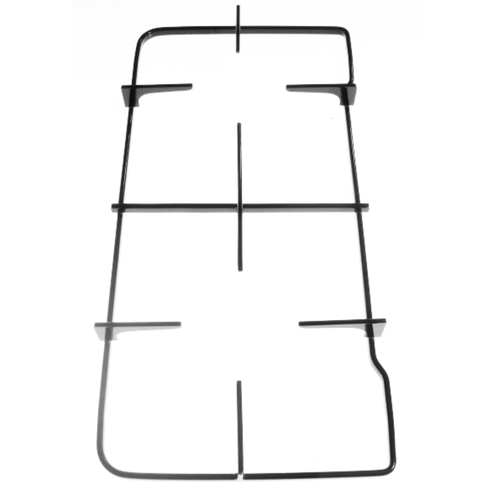 Griglia per piano cottura cucina a gas Smeg White Westinghouse nera 2 fuochi cm 46 x 22,5