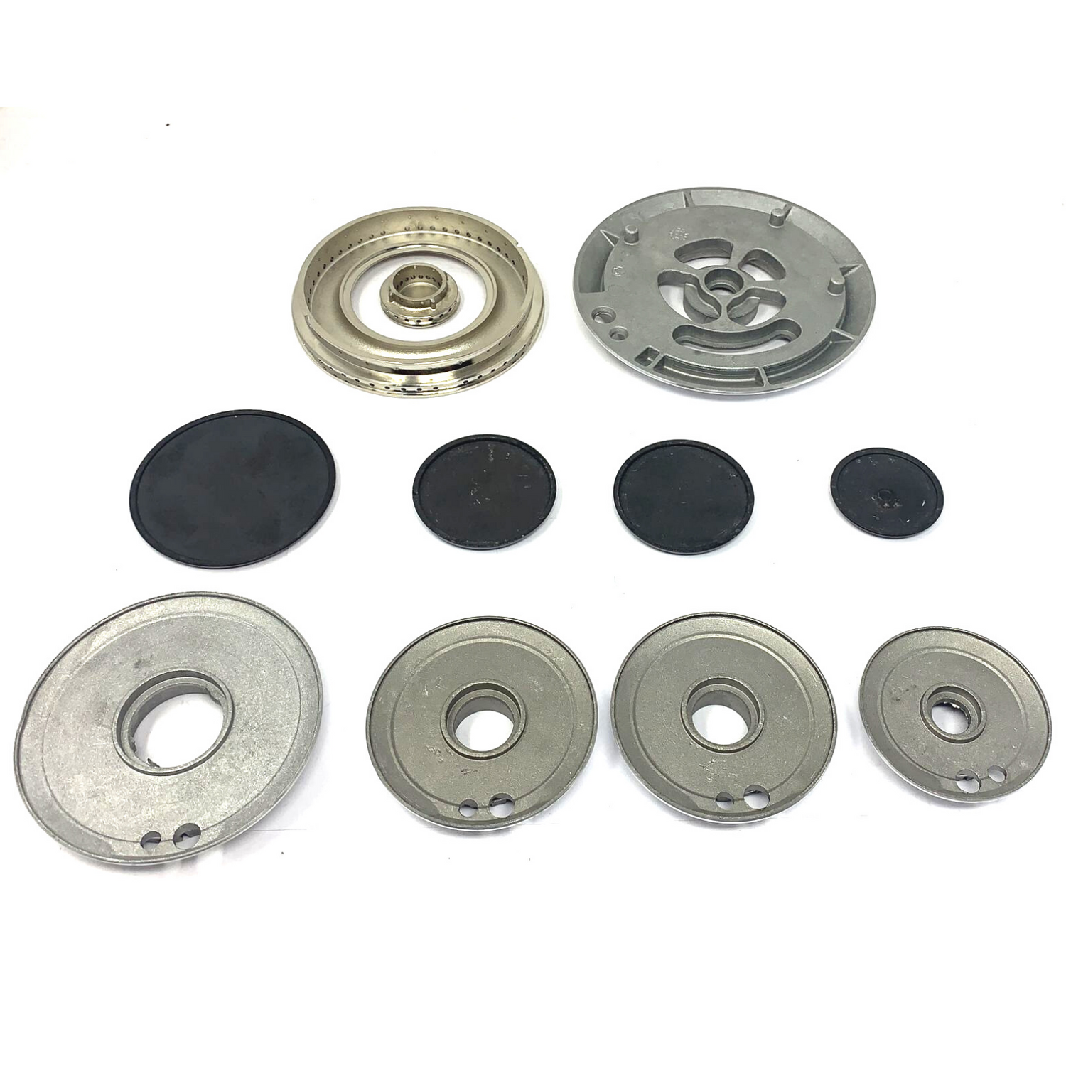 Serie bruciatori piattelli spartifiamma Smeg cucina 5 Fuochi kit completo