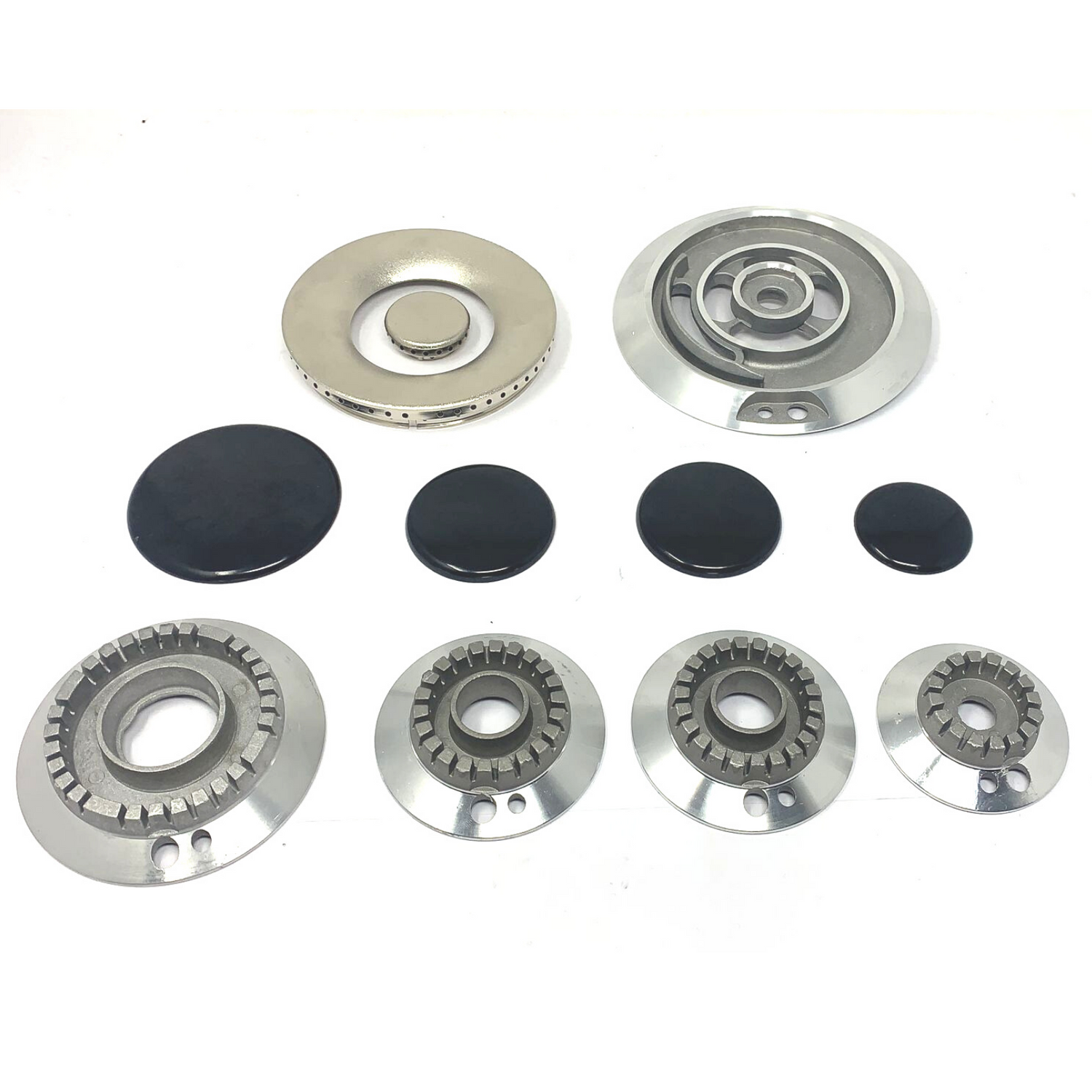 Serie bruciatori piattelli spartifiamma Smeg cucina 5 Fuochi kit completo