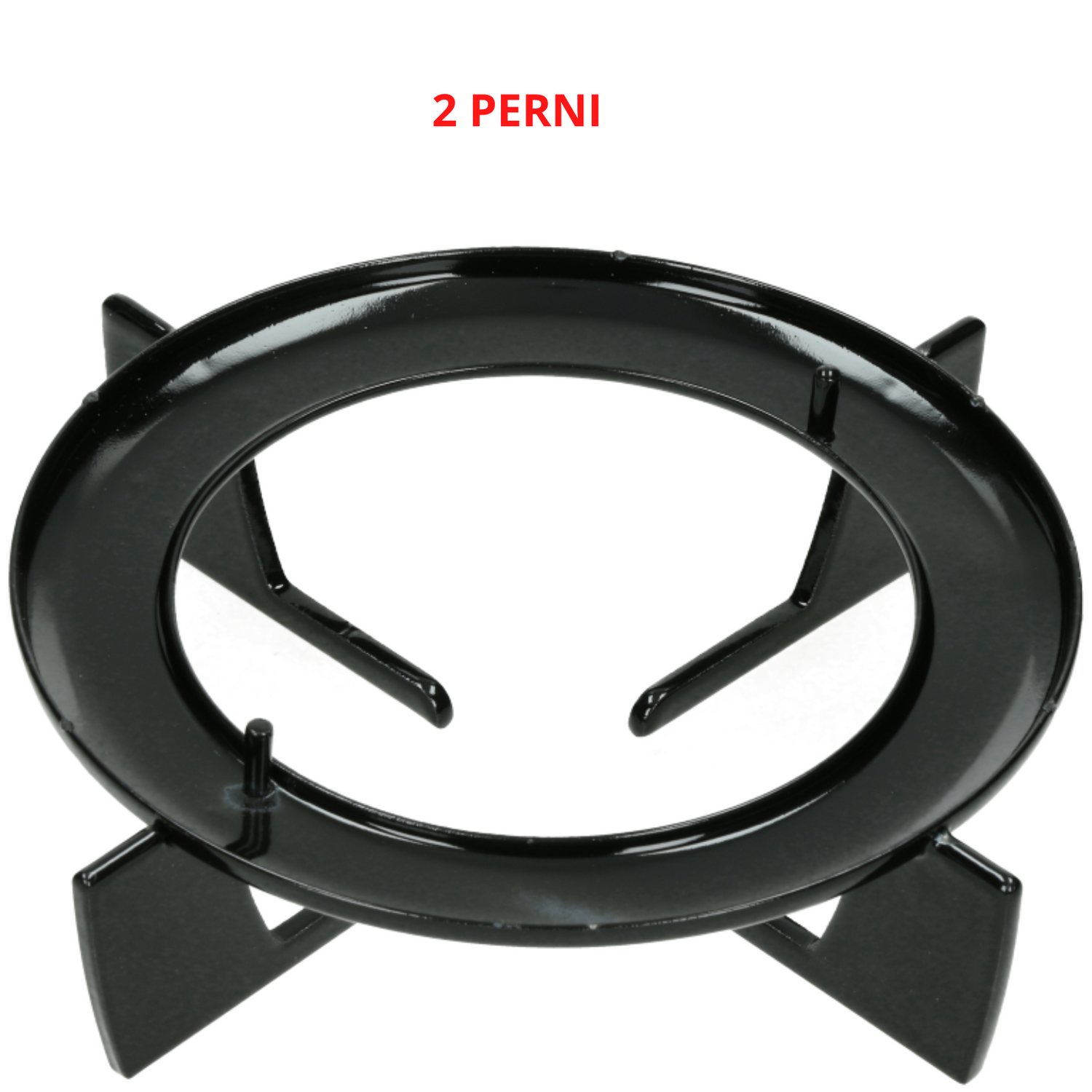 Griglia cucina 1 fuoco tonda nera Hotpoint Ariston