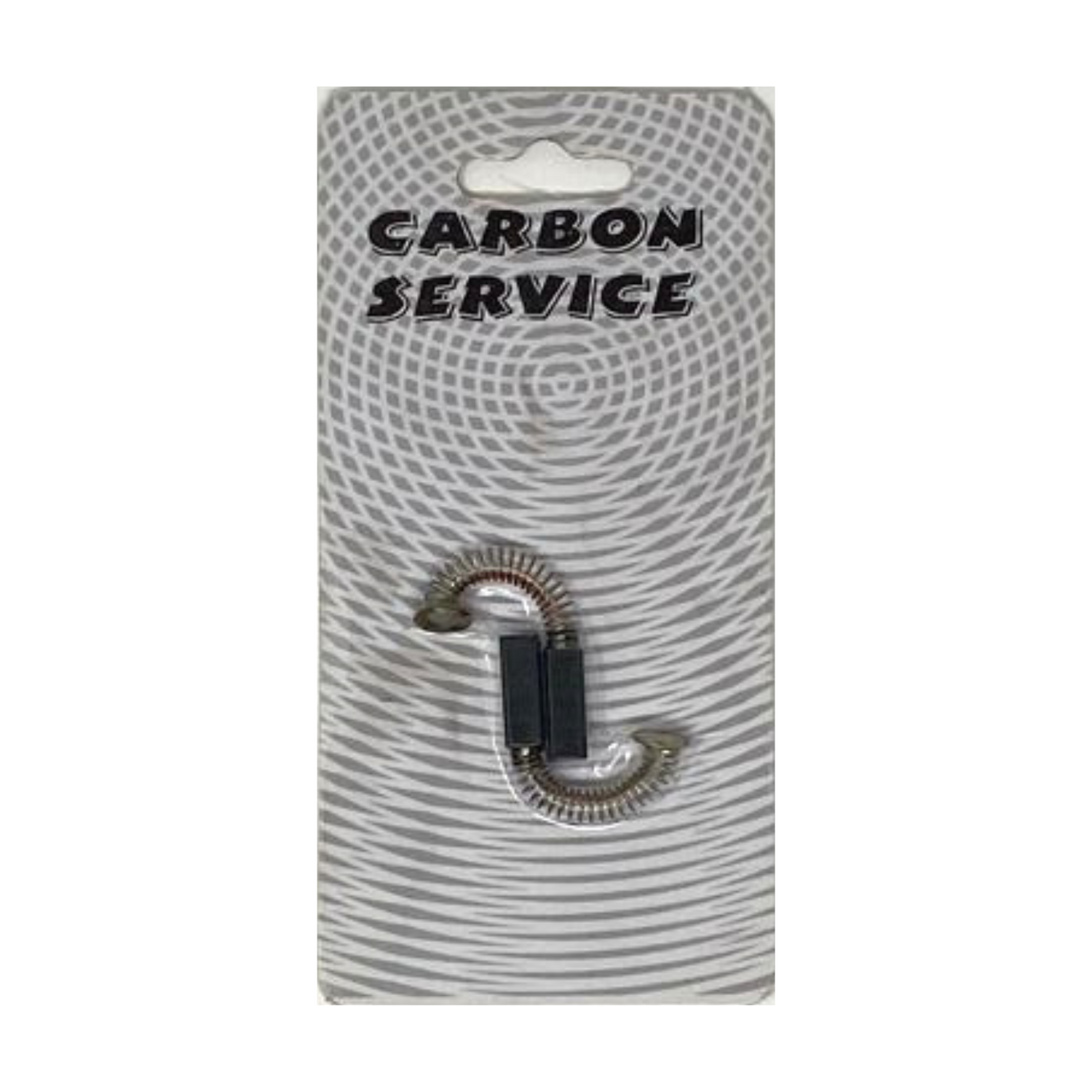 Coppia carboncini spazzole per motori 6 x 6 x 19.5/ molle terminali tondi
