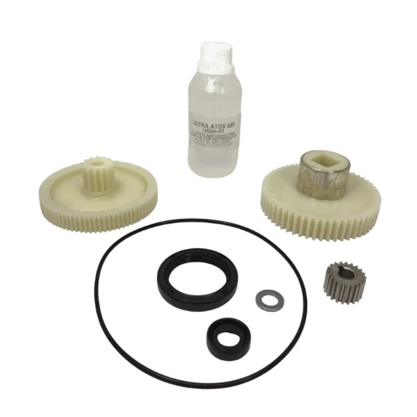 Kit manutenzione motoriduttore Reber N° 3 olio guarnizioni ingranaggi paraolio