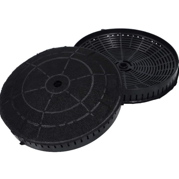 Coppia filtro cappa ai carboni attivi Type 57 per Whirlpool Elica Ikea Samsung