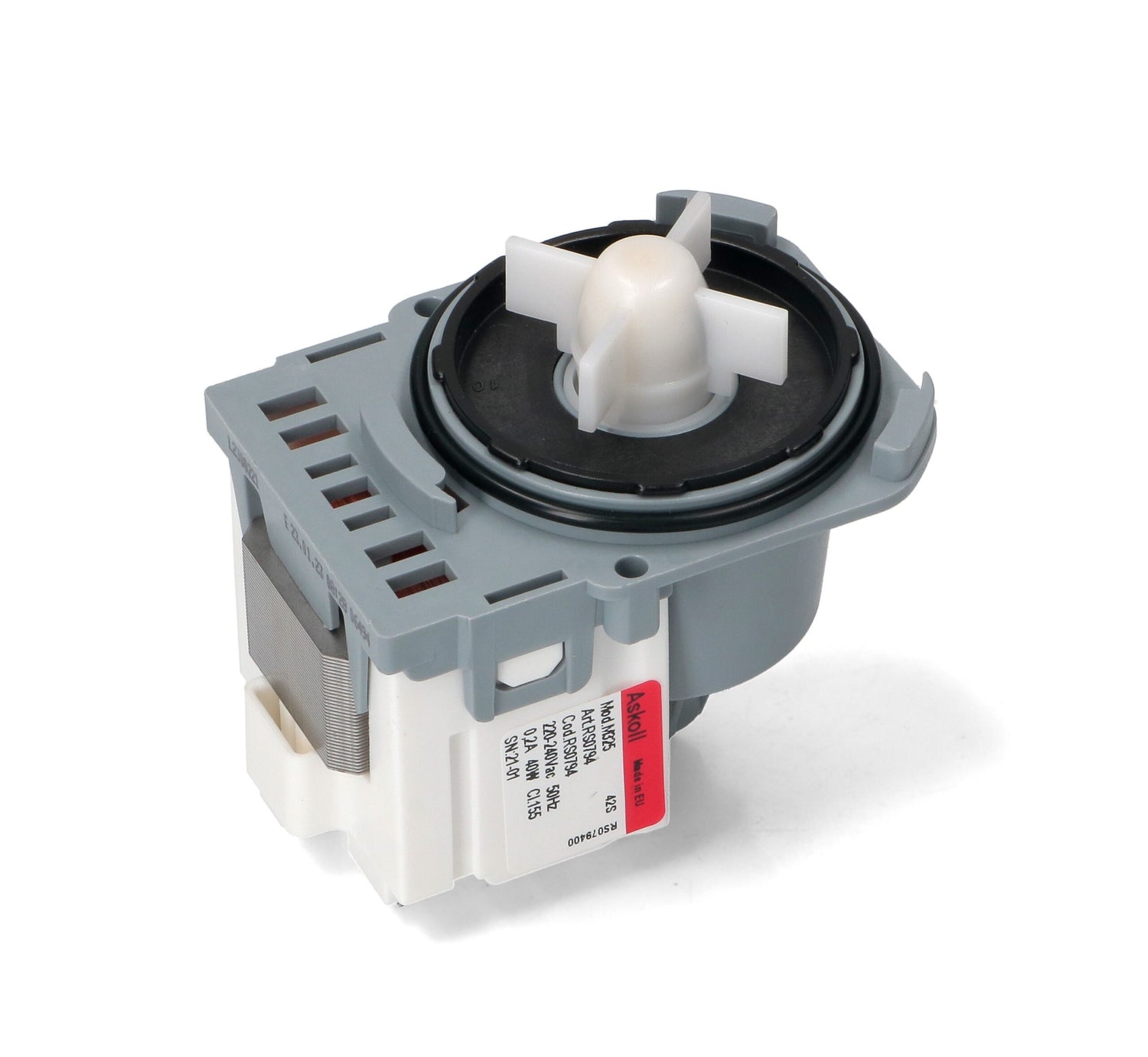 Motore pompa scarico lavatrice Electrolux Rex Aeg Zanussi Zoppas Askol 40W