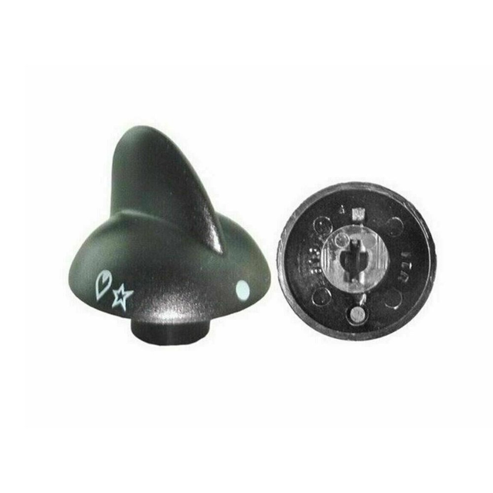 Manopola nera piano cottura rex electrolux aeg zoppas originale