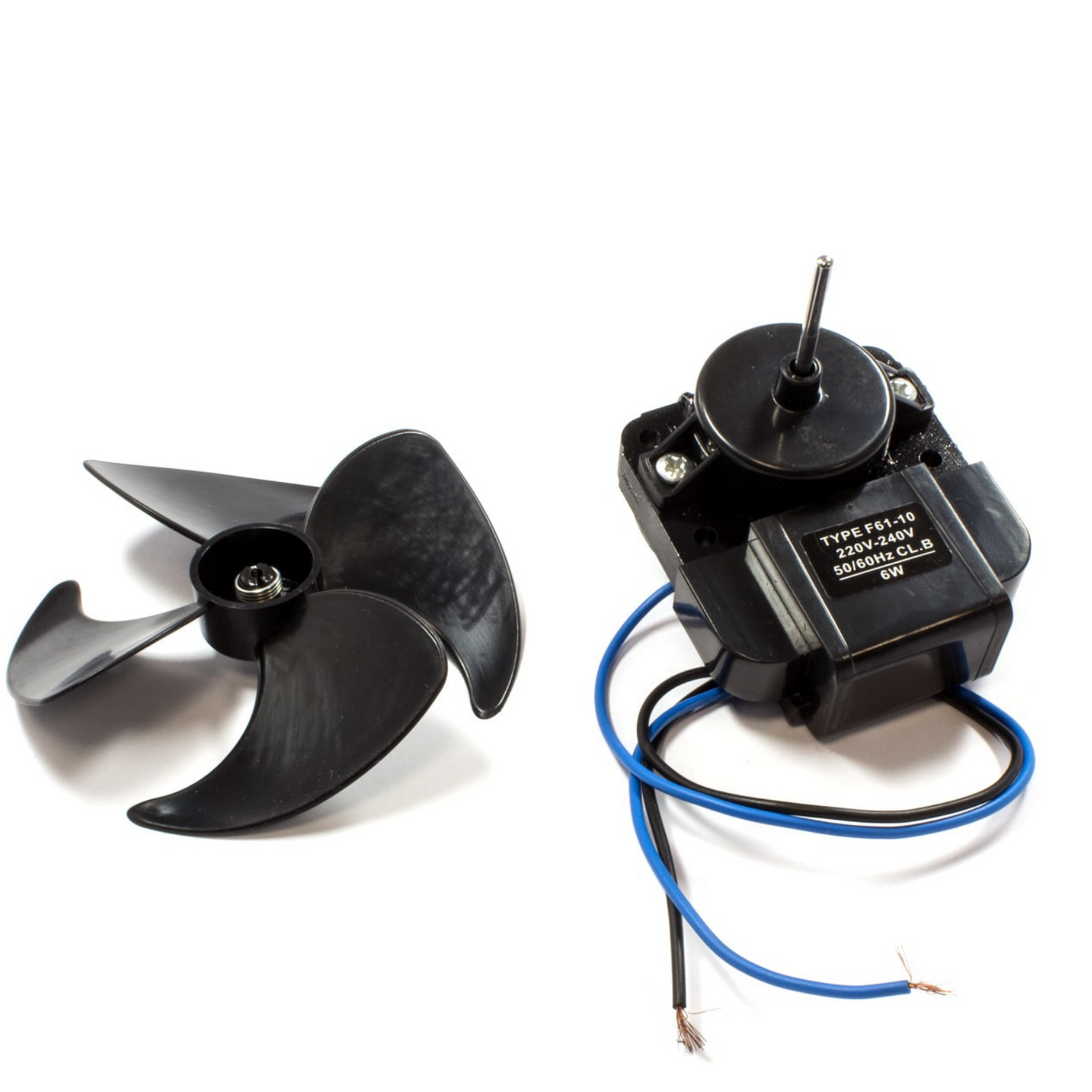 Ricambio Motoventilatore motore con ventola per frigorifero Whirlpool Ariston Indesit
