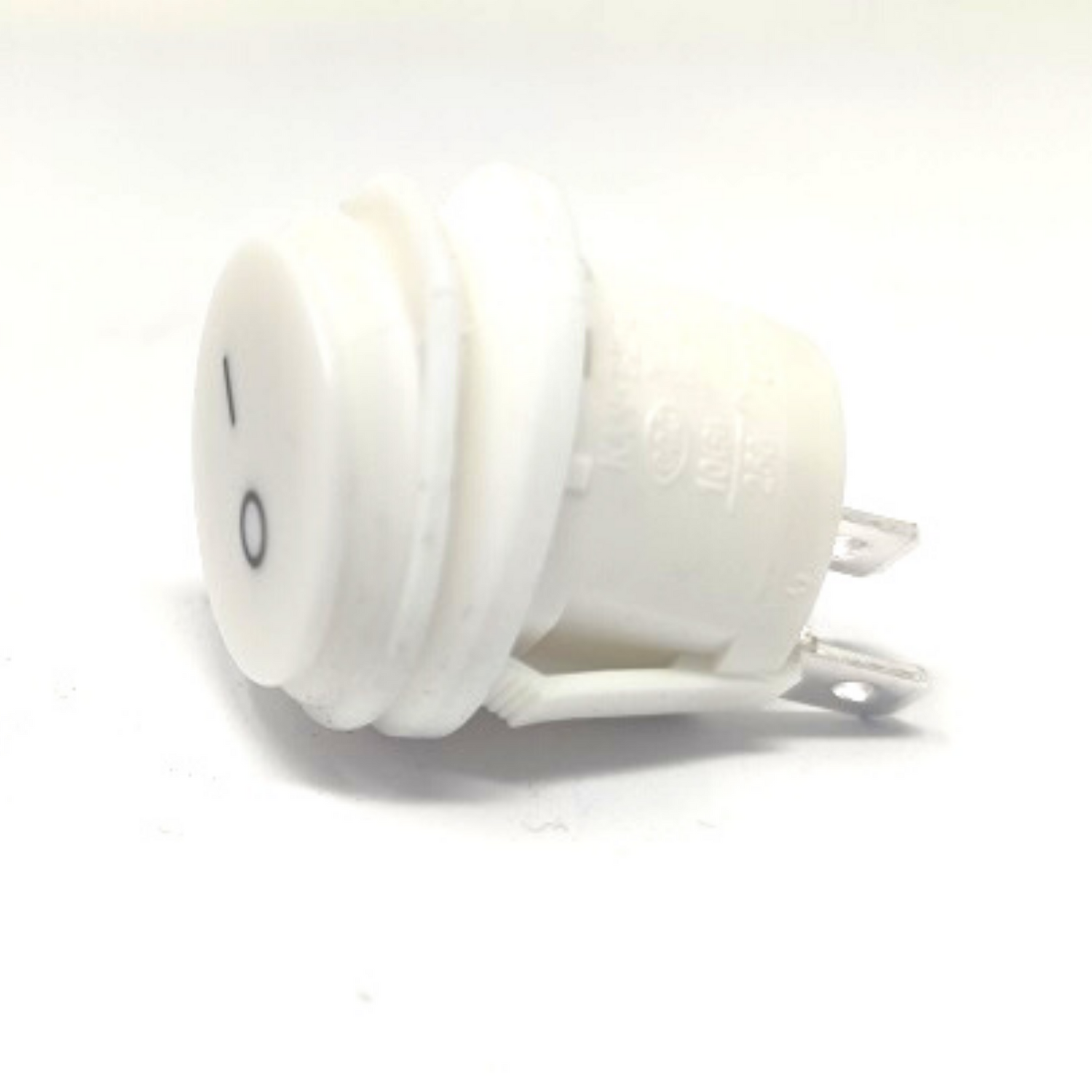 Interruttore tondo bianco per vaporetto 3 clean Polti originale