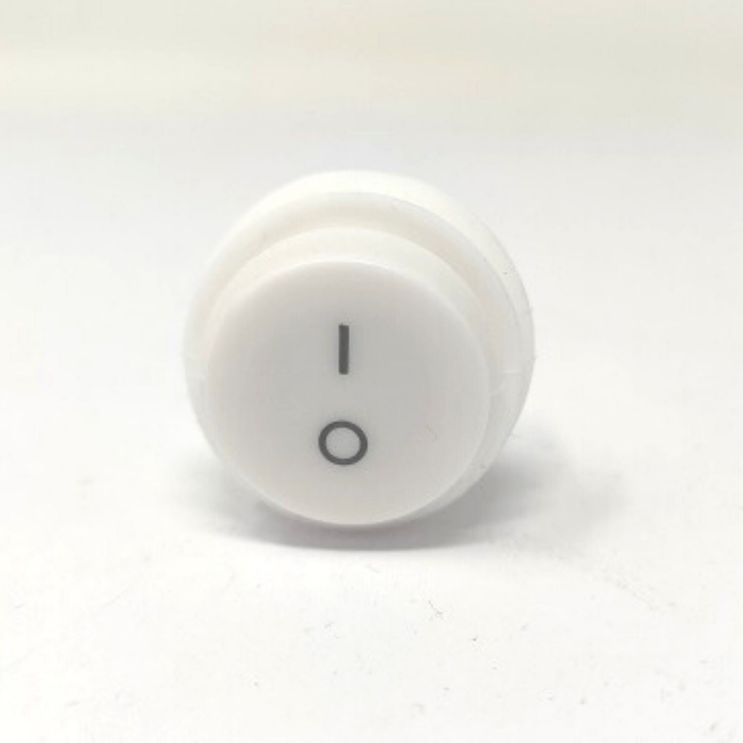 Interruttore tondo bianco per vaporetto 3 clean Polti originale
