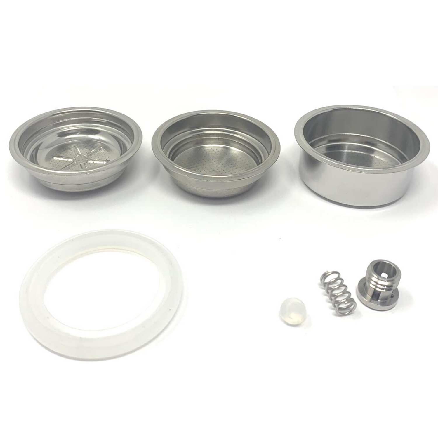 Mokona bialetti kit valvola+guarnizione sottocoppa + 3 filtri caffe' e cialde