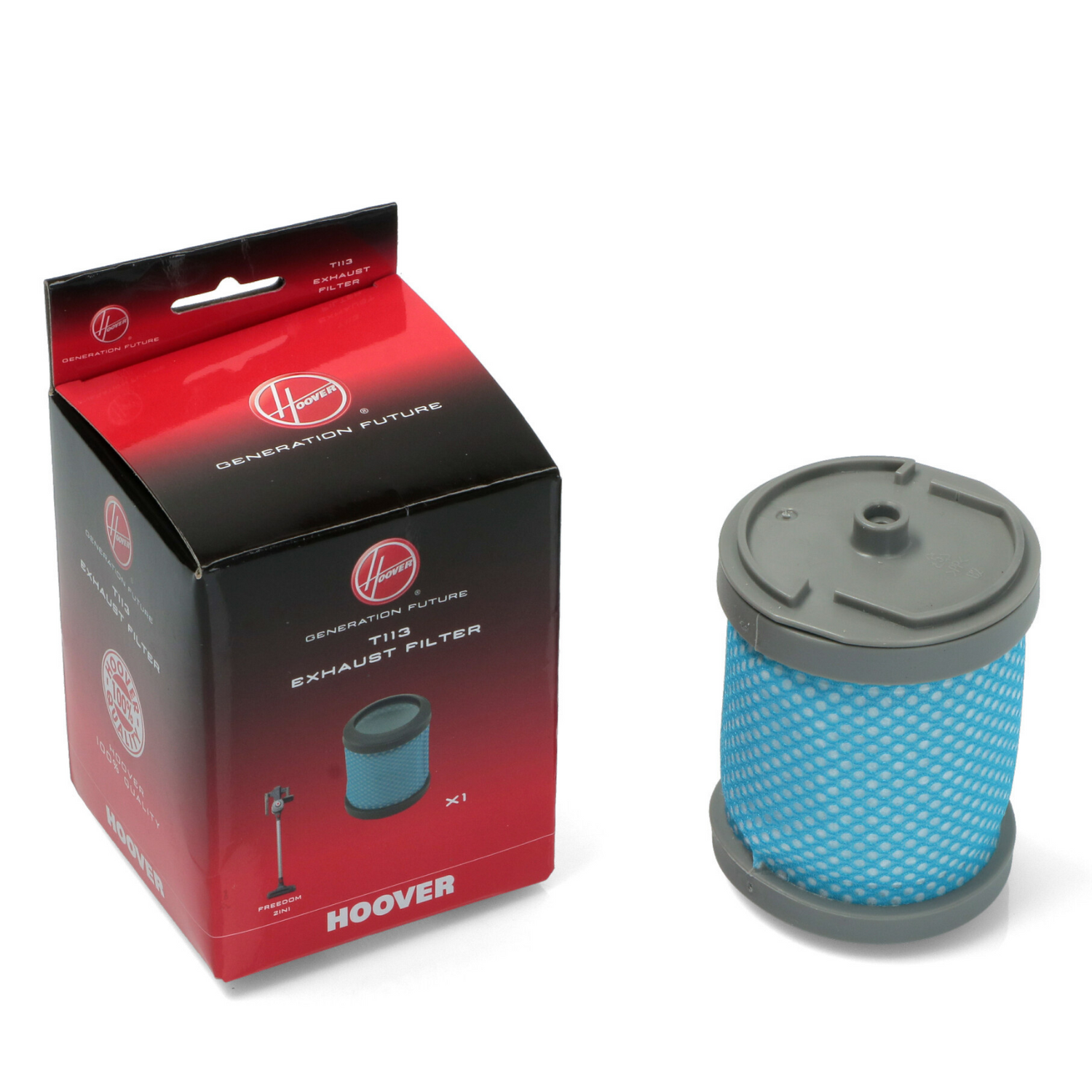 FILTRO CILINDRICO T113 ORIGINALE ASPIRAPOLVERE HOOVER FD22RP FREEDOM 2in1