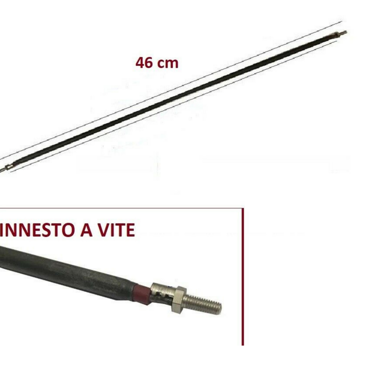 Resistenza lineare fornettoiInnesto 550 W 115 V forno RR2327
