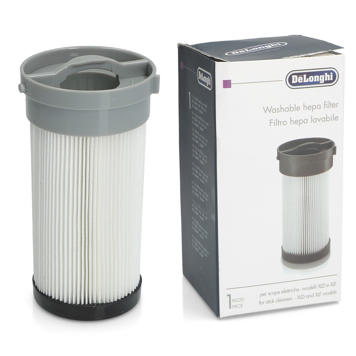 Filtro Hepa scopa elettrica De'longhi Colombina senza sacco ricambio originale