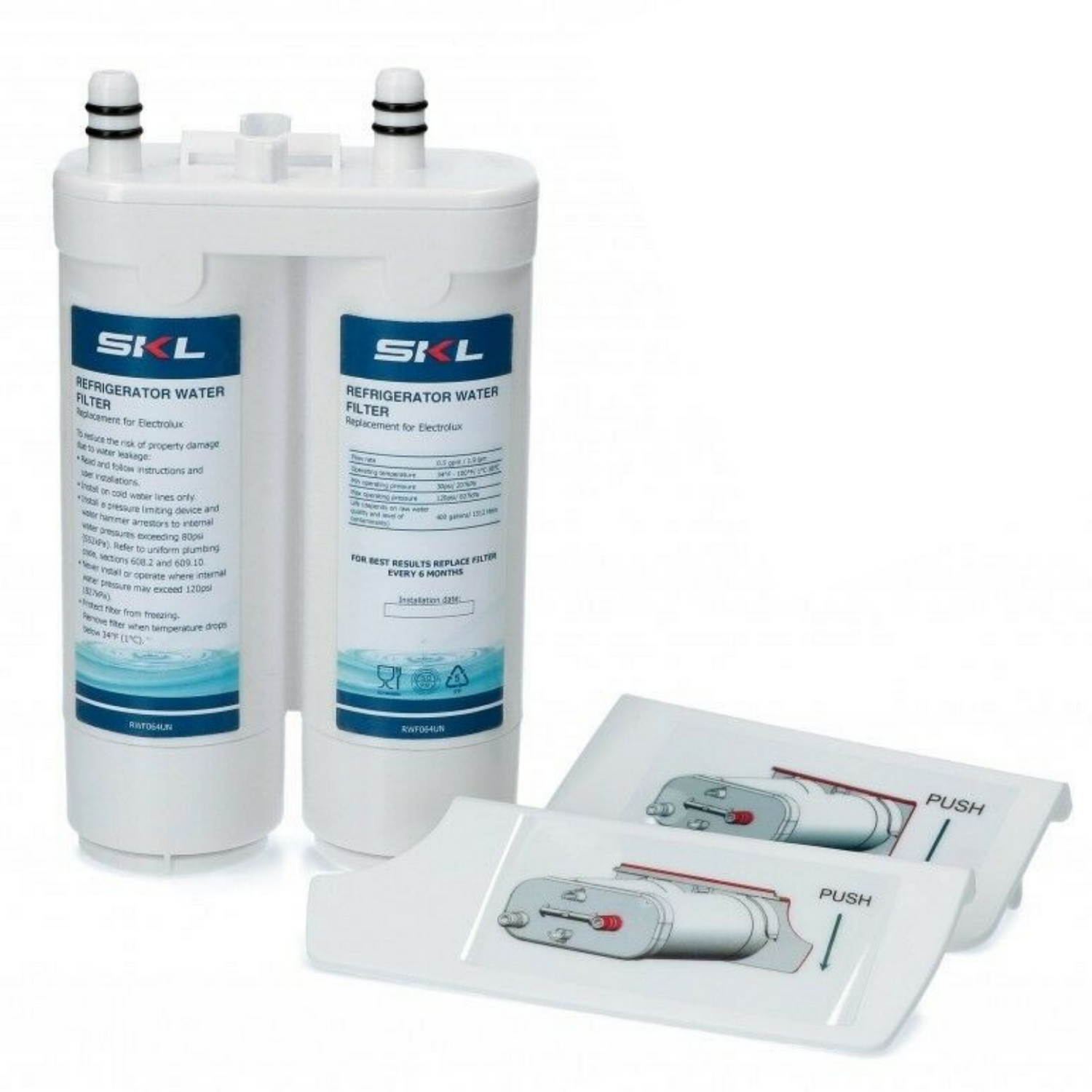 Rex Electrolux filtro acqua per frigorifero ewf01, fc300, wf2cb