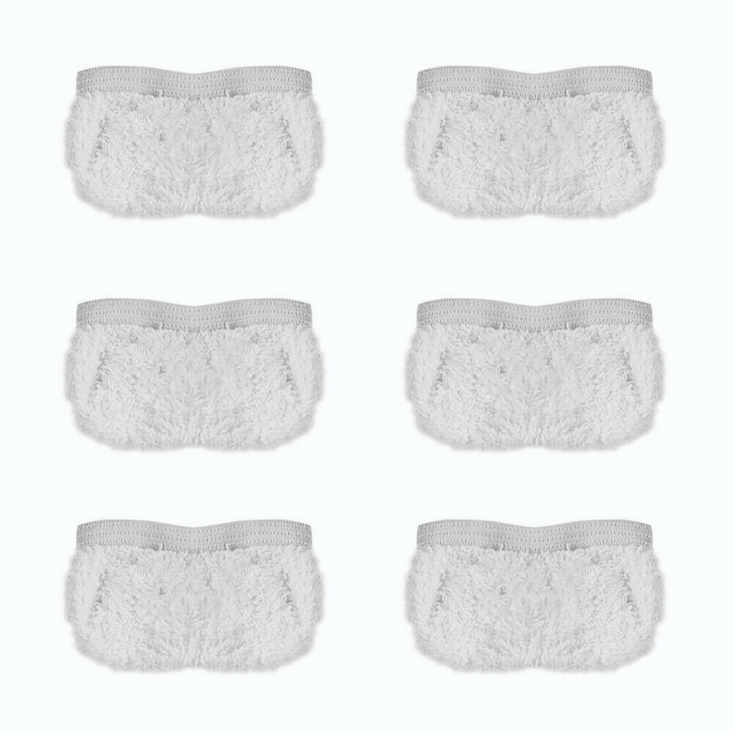 Kit 6 cuffie panni pulizia originali Polti monta su modelli in descrizione