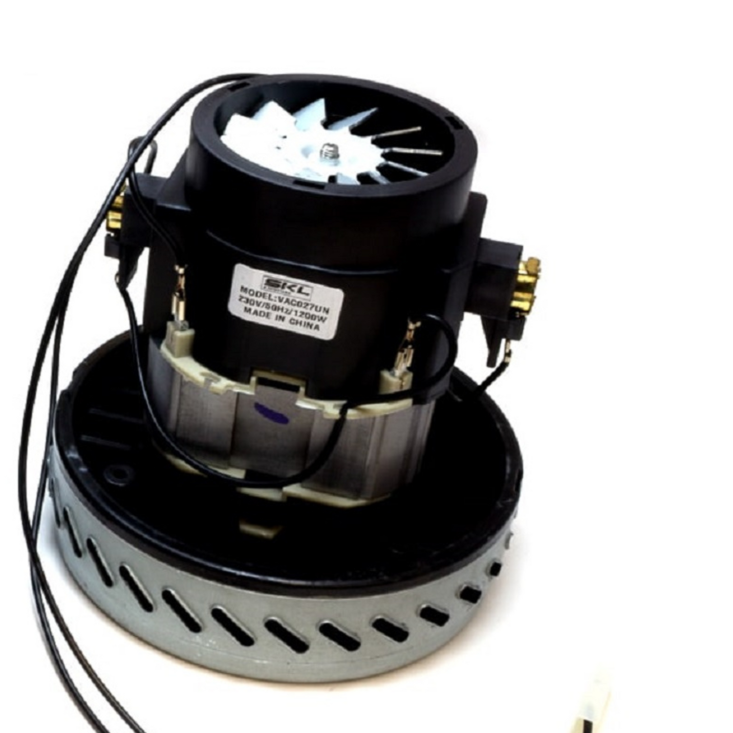 Motore monostadio per bidone aspirapolvere aspiraliquidi 1200 watt