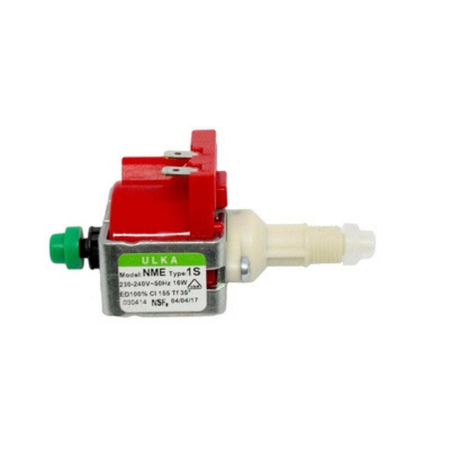 MICRO POMPA ULKA VAPORE STIRO - NME1S - 16W 3,2bar -Ingresso Ø Uscita