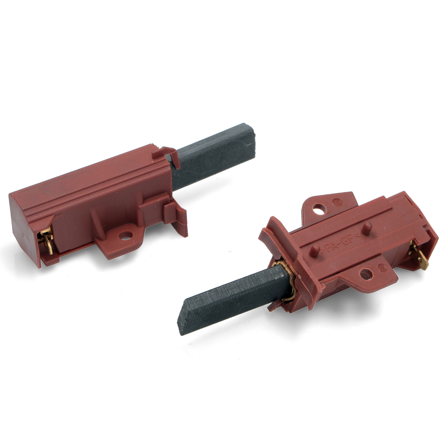 Coppia spazzole carboncini motore lavatrice Candy Hoover Zerowatt