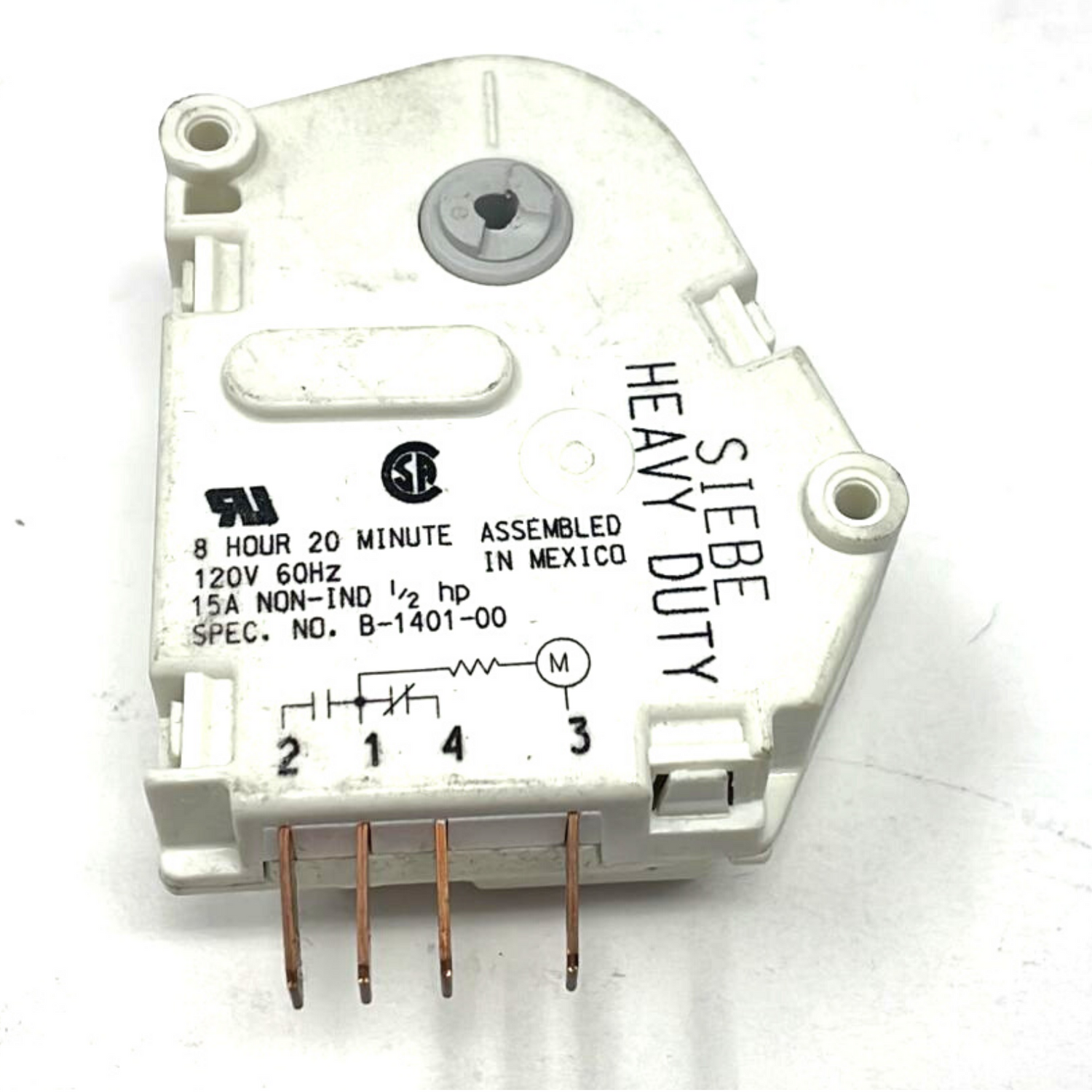 Timer paragon congelatore frigorifero - defrost sbrinamento 120 volt