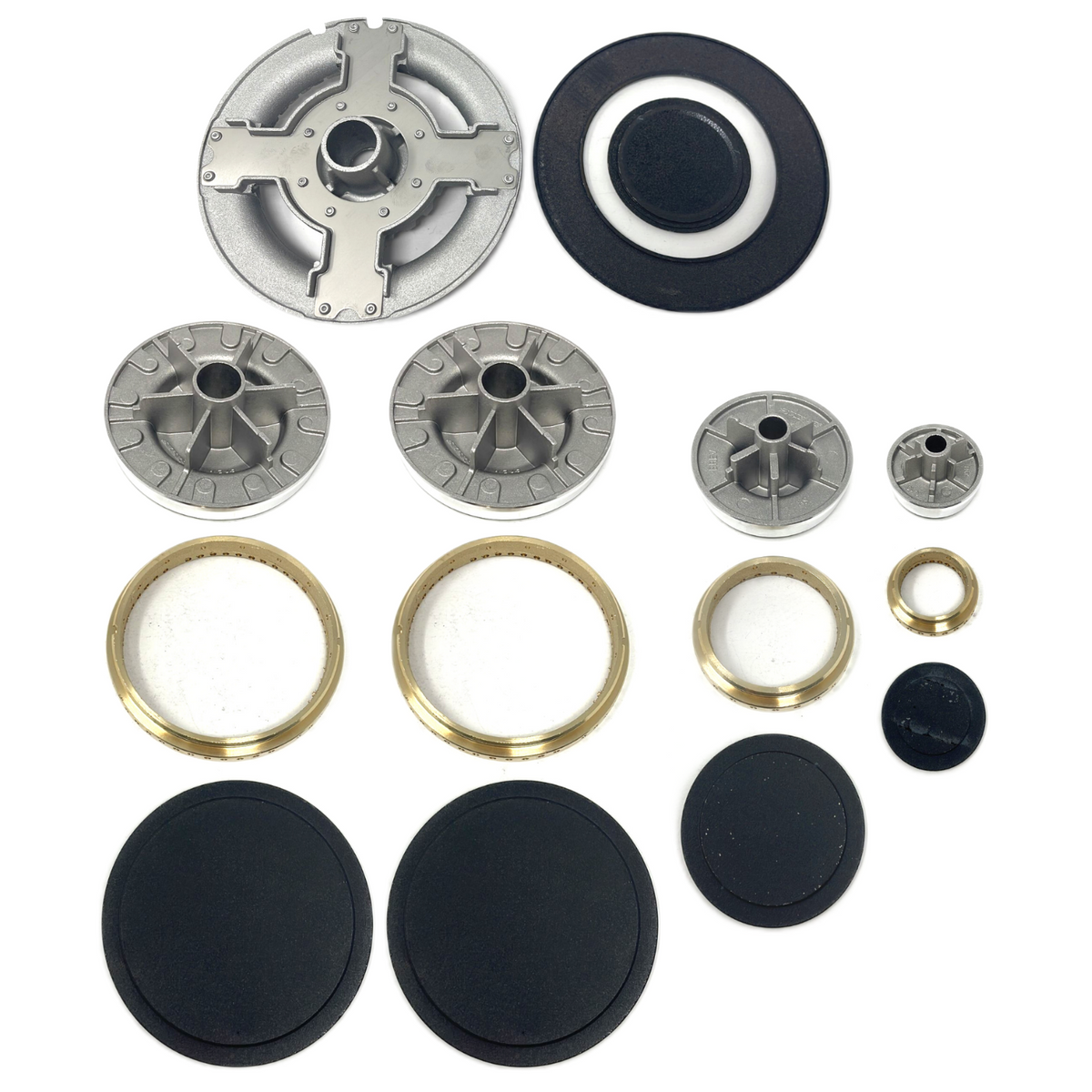 Lofra Spartifiamma cucina bruciatori + piattelli 2 grandi + tripla corona