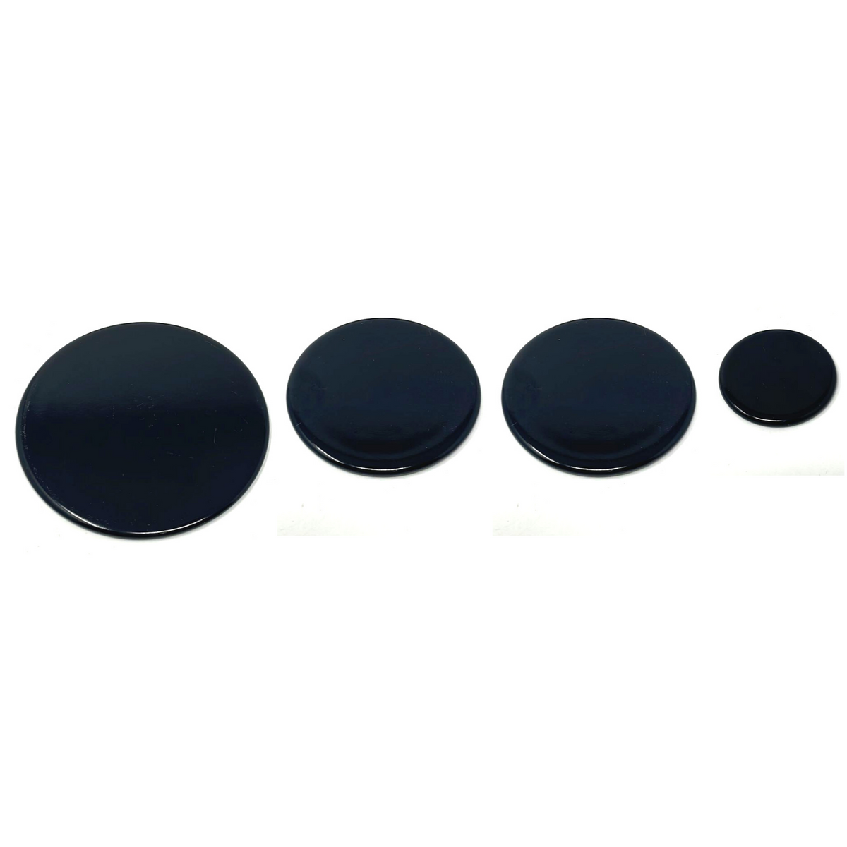 Nardi Kit 4 piattelli spartifiamma cucina 2 medi per piani cottura 4 fuochi